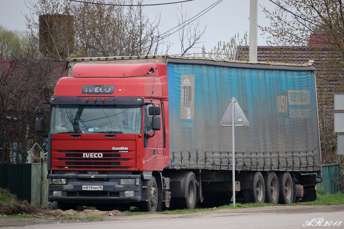 Липецкая область, № М 819 ММ 48 — IVECO EuroStar