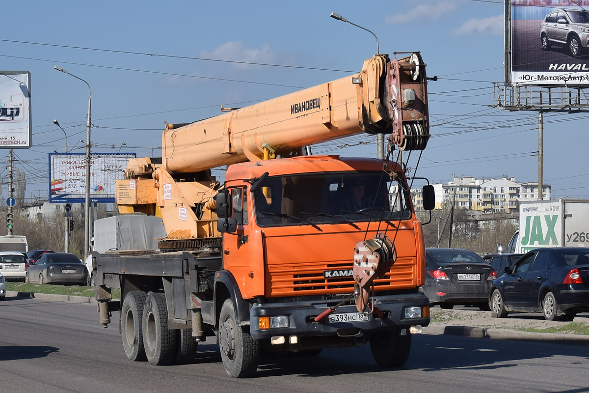 Волгоградская область, № В 393 НС 134 — КамАЗ-65115-62