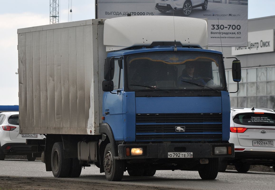 Омская область, № О 792 ТЕ 55 — МАЗ-437040