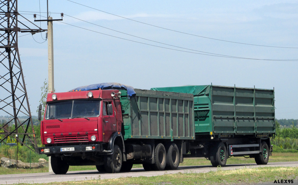 Днепропетровская область, № АЕ 3340 ІС — КамАЗ-53212