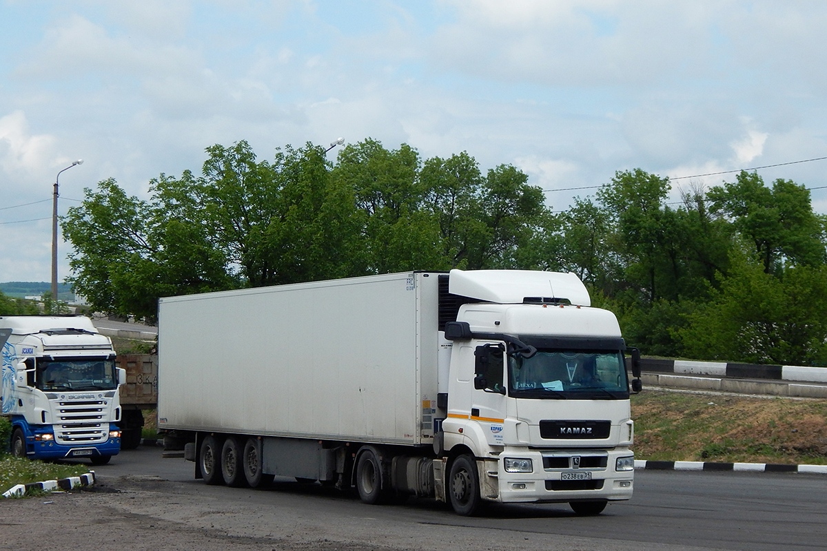 Белгородская область, № О 238 ЕВ 31 — КамАЗ-5490-S5(87)
