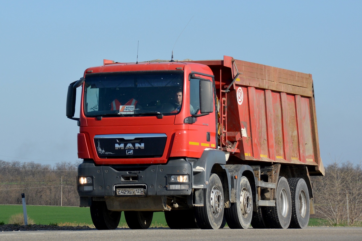 Краснодарский край, № С 429 ВУ 123 — MAN TGS 41.390