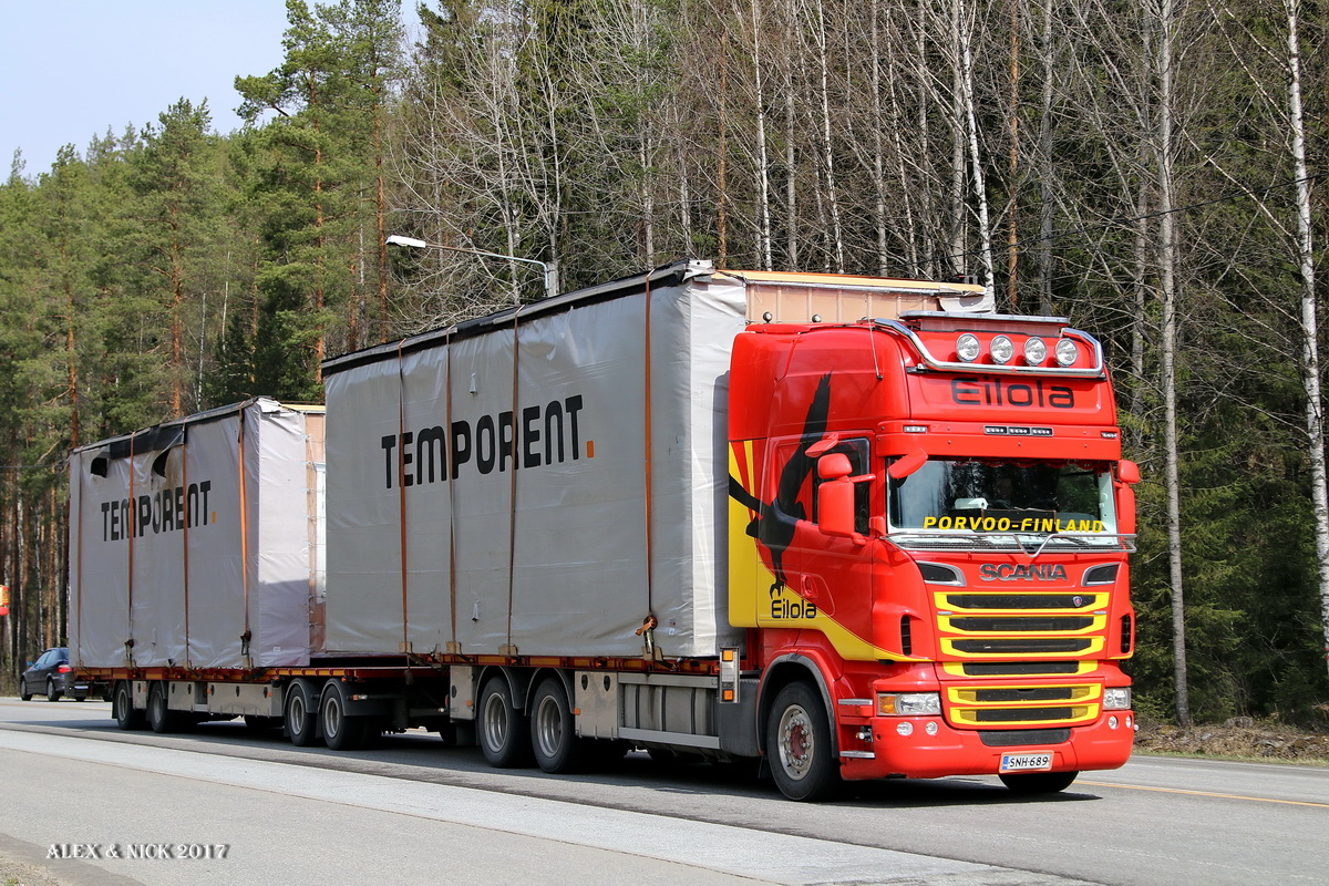 Финляндия, № SNH-689 — Scania ('2009-2011, общая модель)