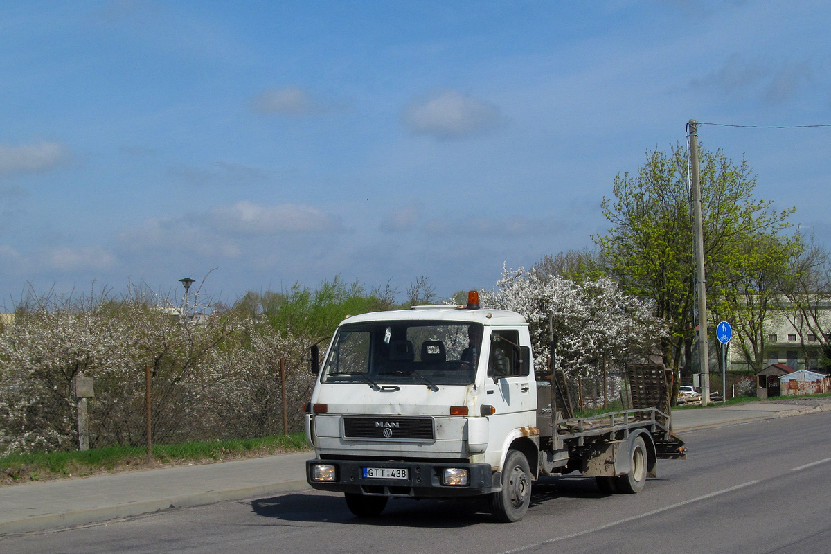 Литва, № GTT 438 — VW-MAN G90