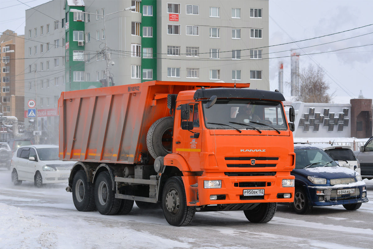 Саха (Якутия), № Р 950 ВК 152 — КамАЗ-6520-43