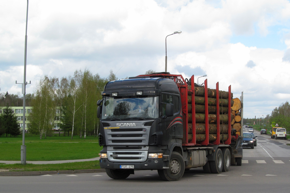 Литва, № FDR 275 — Scania ('2004) R420