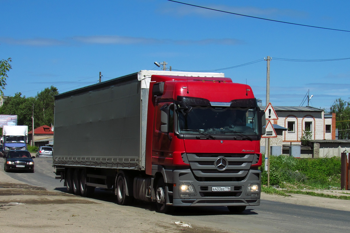 Татарстан, № А 433 ВЕ 716 — Mercedes-Benz Actros '09 1844 [Z9M]