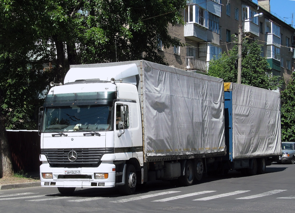 Минск, № АН 0421-7 — Mercedes-Benz Actros ('1997) 2540