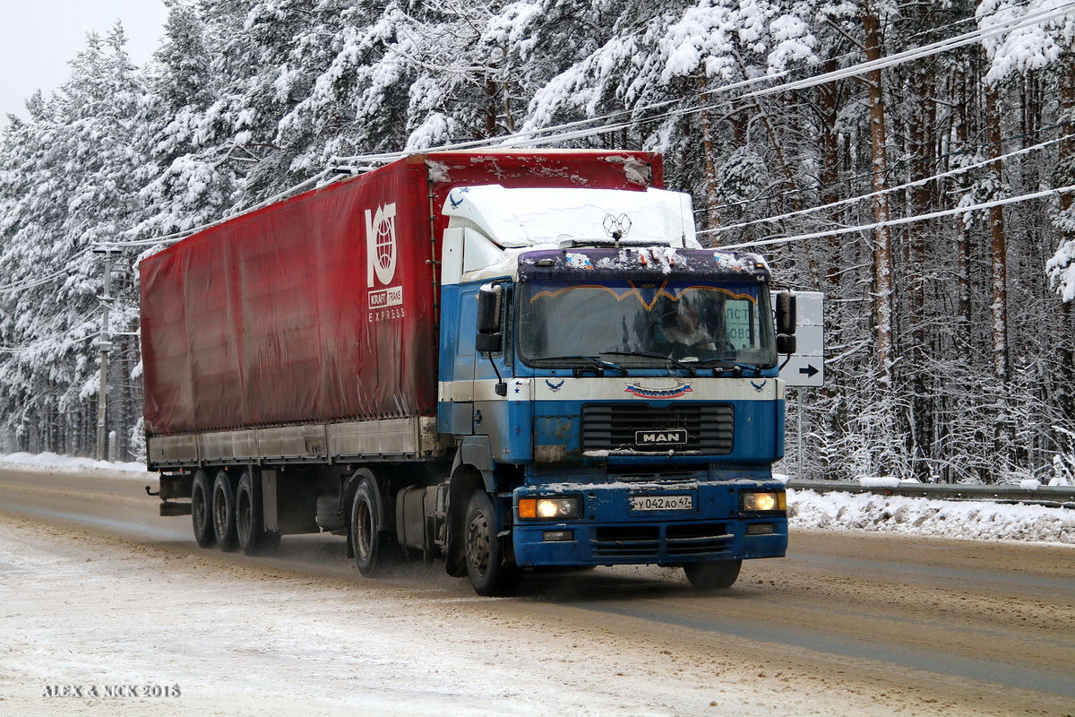 Ленинградская область, № У 042 АО 47 — MAN F2000 26.403