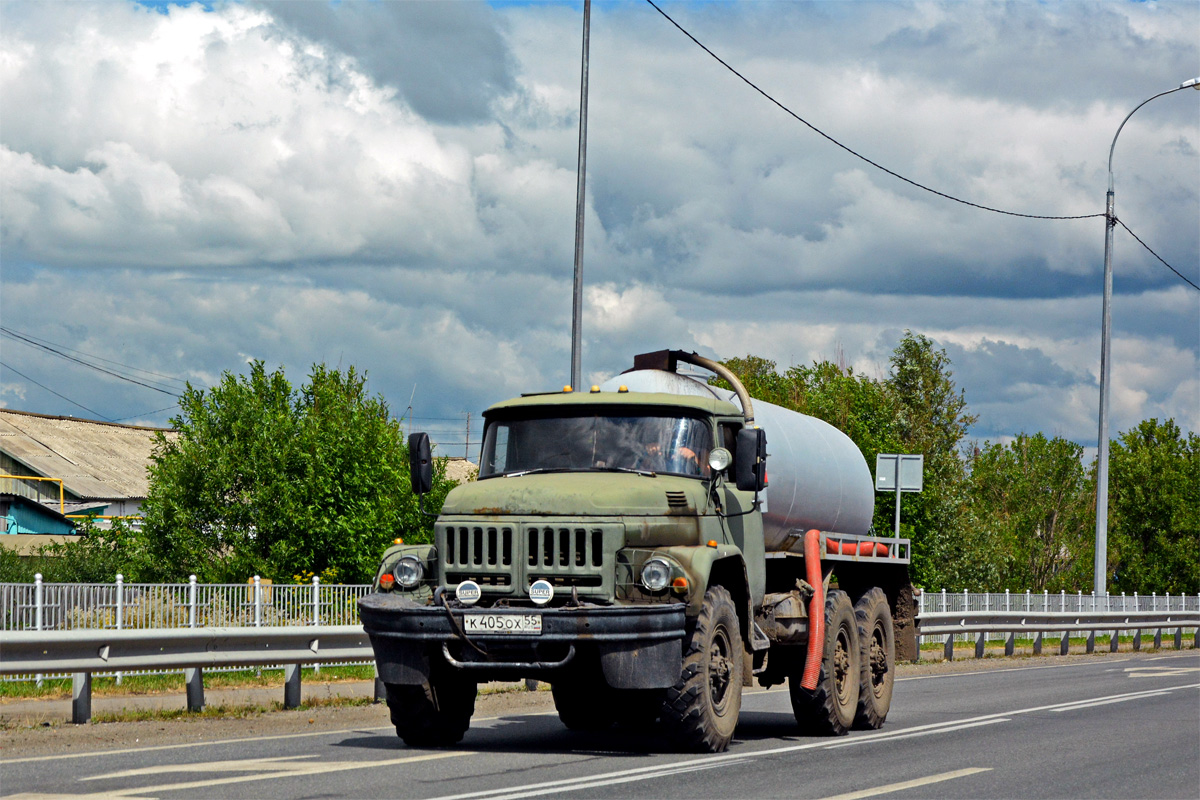 Омская область, № К 405 ОХ 55 — ЗИЛ-131 (общая модель)