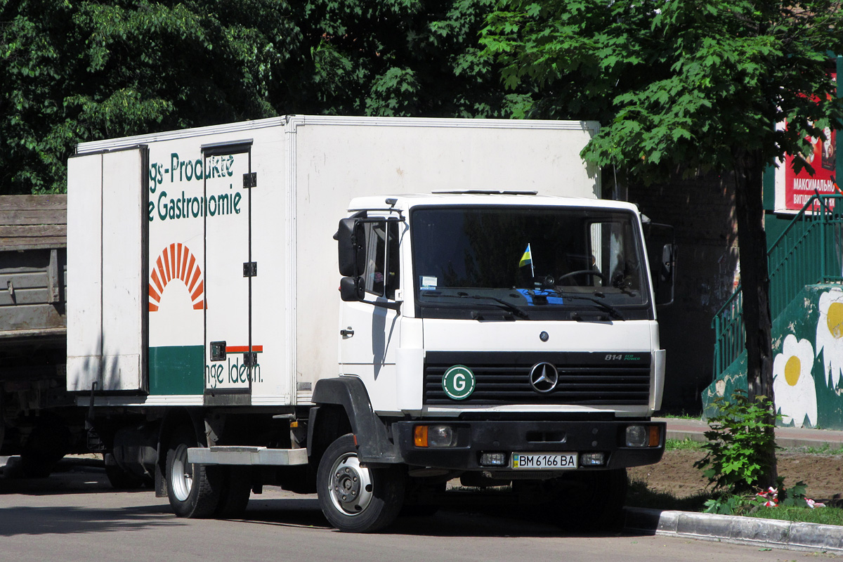 Сумская область, № ВМ 6166 ВА — Mercedes-Benz LK 814