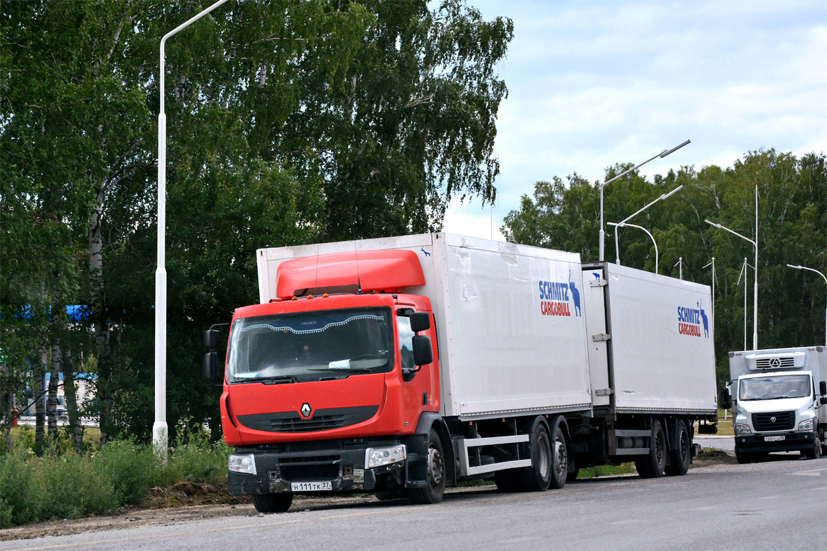 Ивановская область, № Н 111 ТК 37 — Renault Premium ('2006)