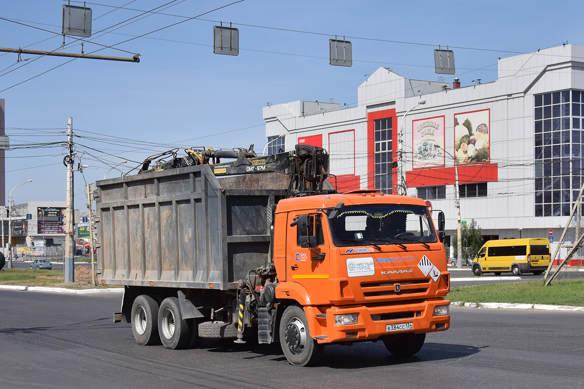 Астраханская область, № В 384 СС 134 — КамАЗ-65115-L4(19)