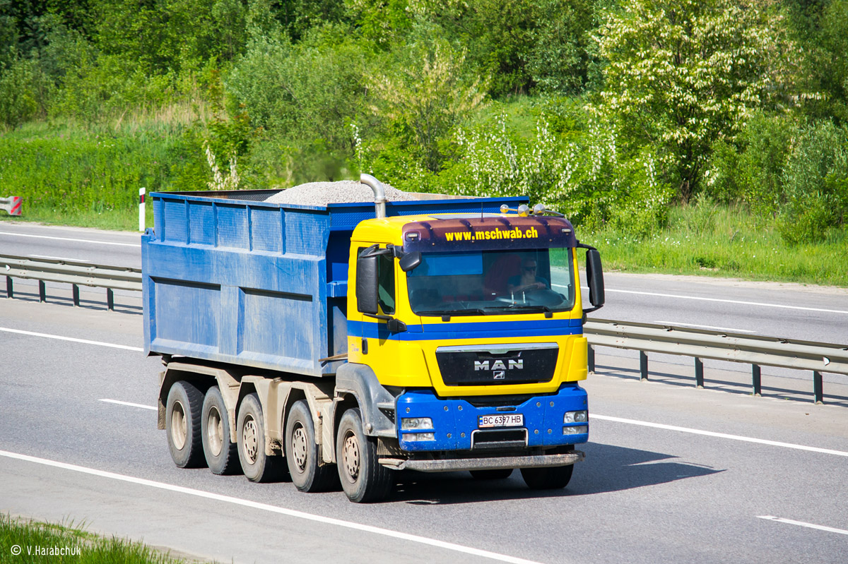 Львовская область, № ВС 6397 НВ — MAN TGS 41.480