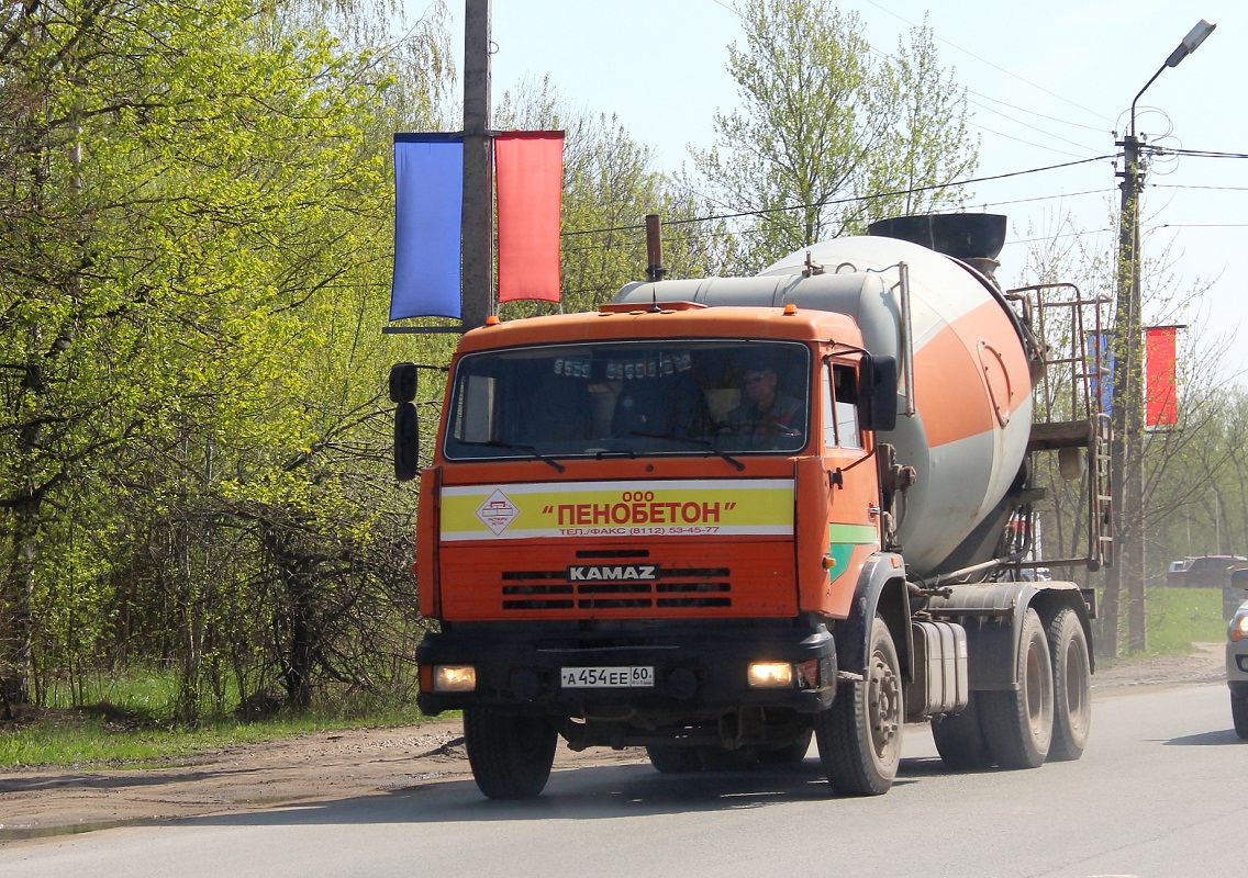 Псковская область, № А 454 ЕЕ 60 — КамАЗ-65115-D3(97)