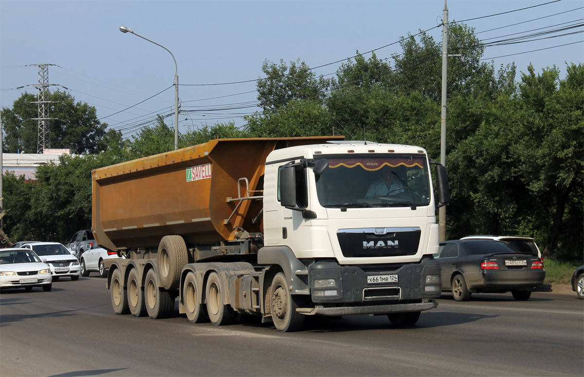 Красноярский край, № Х 661 МВ 124 — MAN TGS 26.400