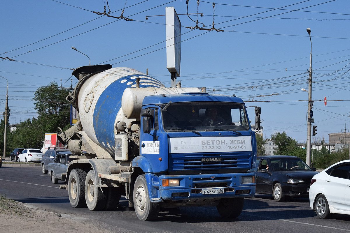 Волгоградская область, № Н 435 СВ 26 — КамАЗ-6520-61
