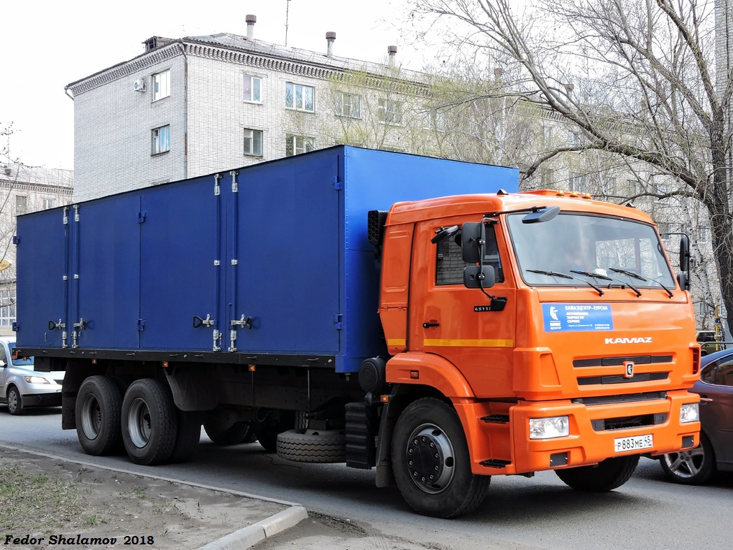 Курганская область, № Р 883 МЕ 45 — КамАЗ-65115-L4(19)