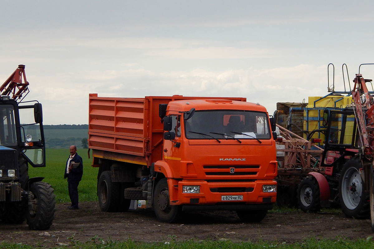Белгородская область, № Е 829 МК 82 — КамАЗ-43253-C4(25)