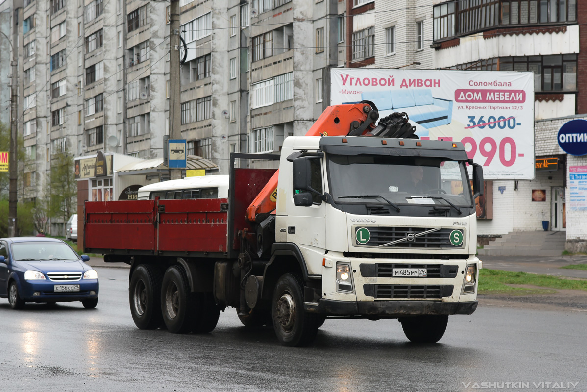 Архангельская область, № М 485 МУ 29 — Volvo ('2002) FM12.420