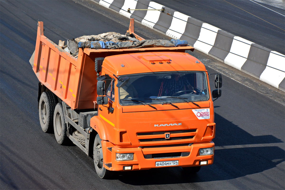 Красноярский край, № В 404 МУ 124 — КамАЗ-65115-L4(19)