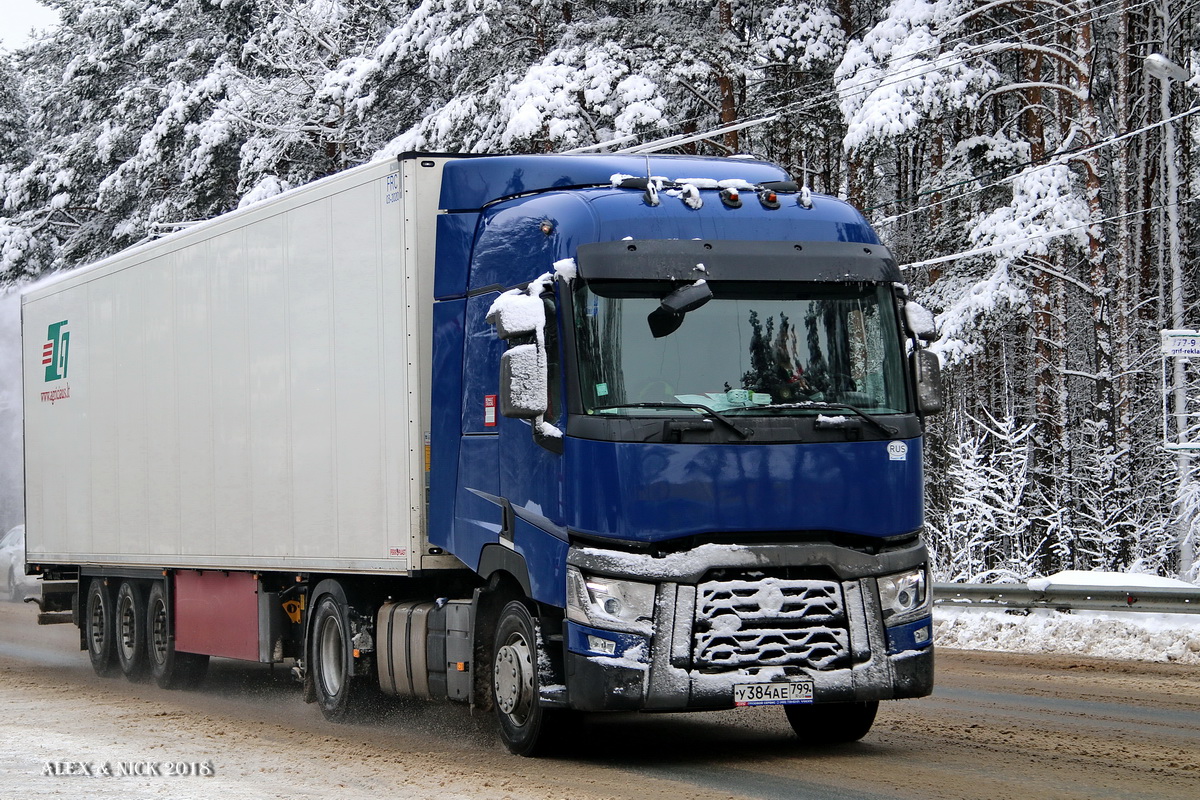 Москва, № У 384 АЕ 799 — Renault T-Series ('2013)