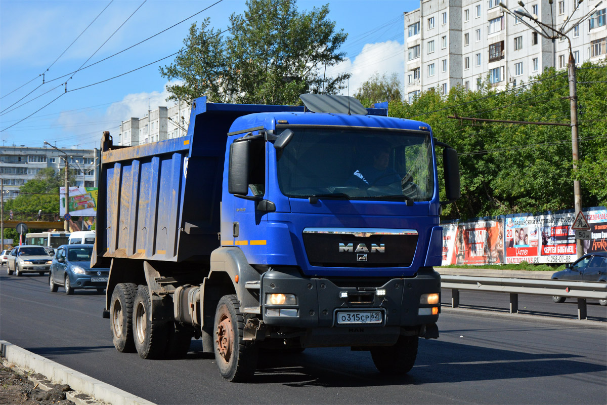 Красноярский край, № О 315 СР 62 — MAN TGS 40.390