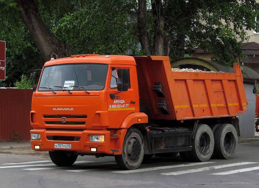 Калужская область, № Н 701 УО 40 — КамАЗ-65115-L4(19)