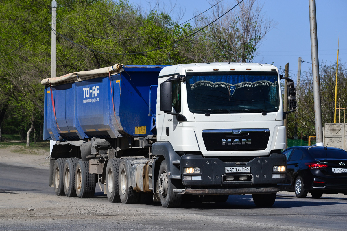 Волгоградская область, № А 401 ХЕ 134 — MAN TGS 33.440