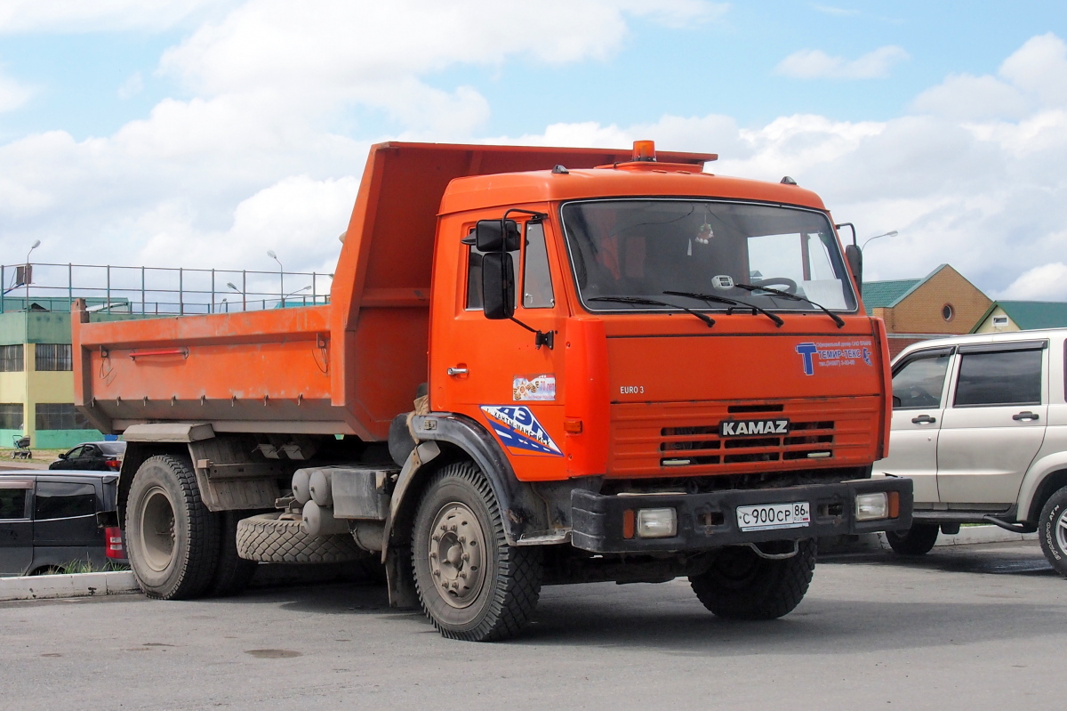 Ханты-Мансийский автоном.округ, № С 900 СР 86 — КамАЗ-43255-A3(96)