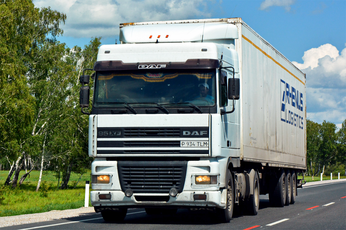 Костанайская область, № P 934 TLM — DAF 95XF FT