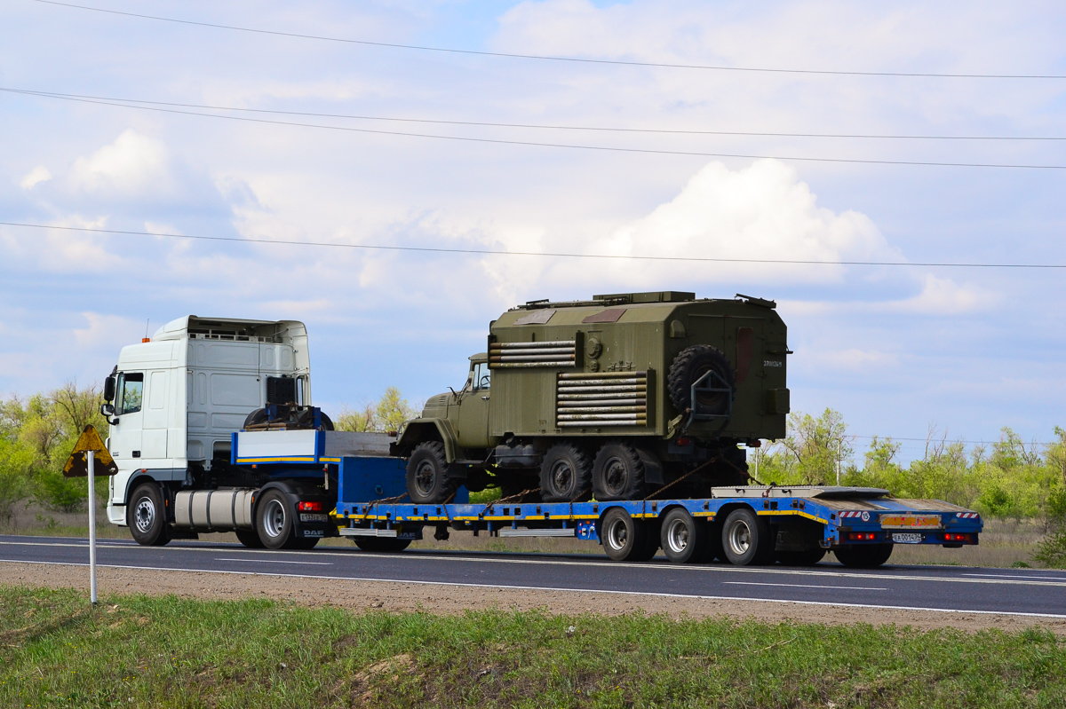 Волгоградская область, № Е 133 ЕВ 134 — DAF XF105 FT; Волгоградская область, № (34) Б/Н 0032 — ЗИЛ-131 (общая модель)