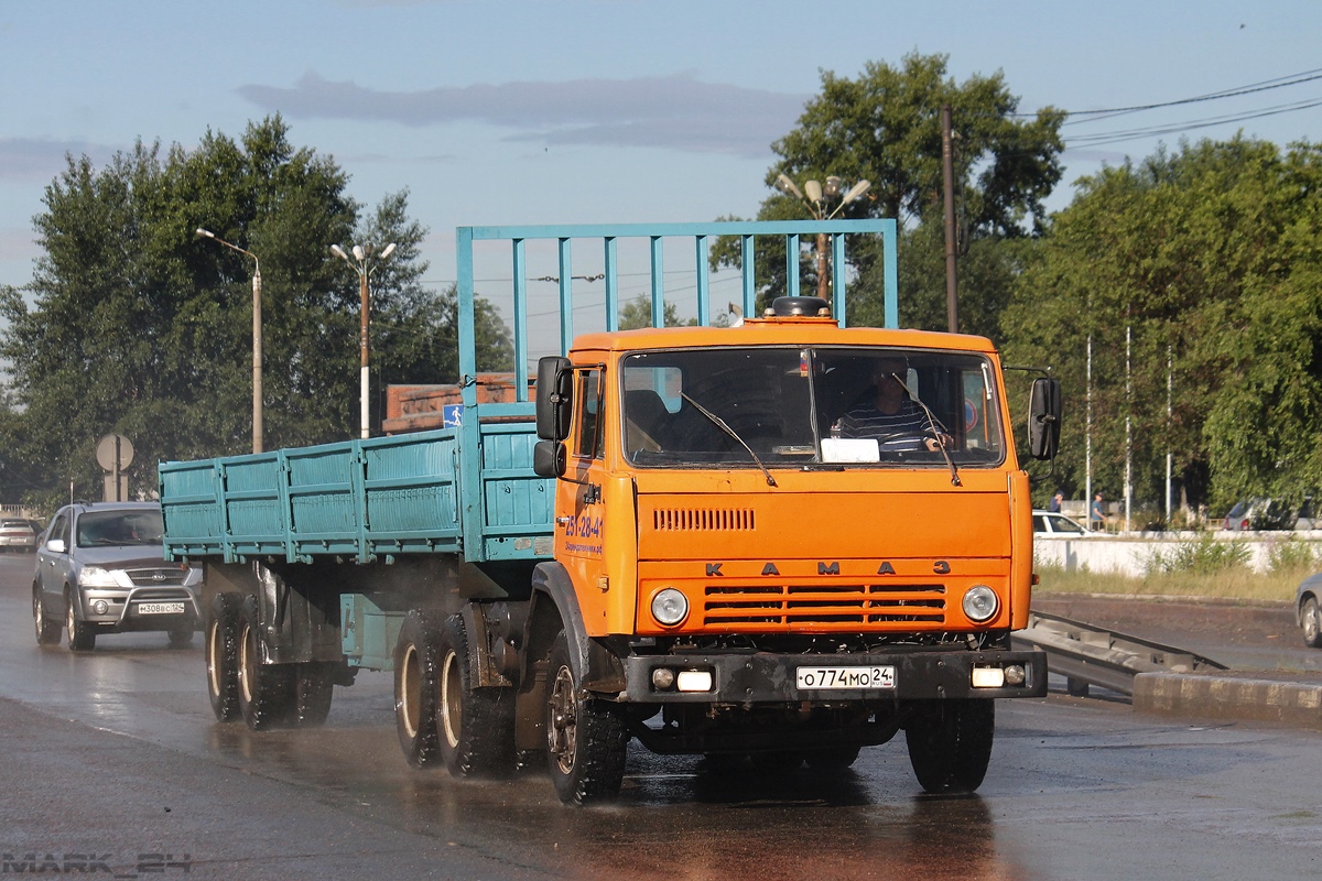 Красноярский край, № О 774 МО 24 — КамАЗ-5410
