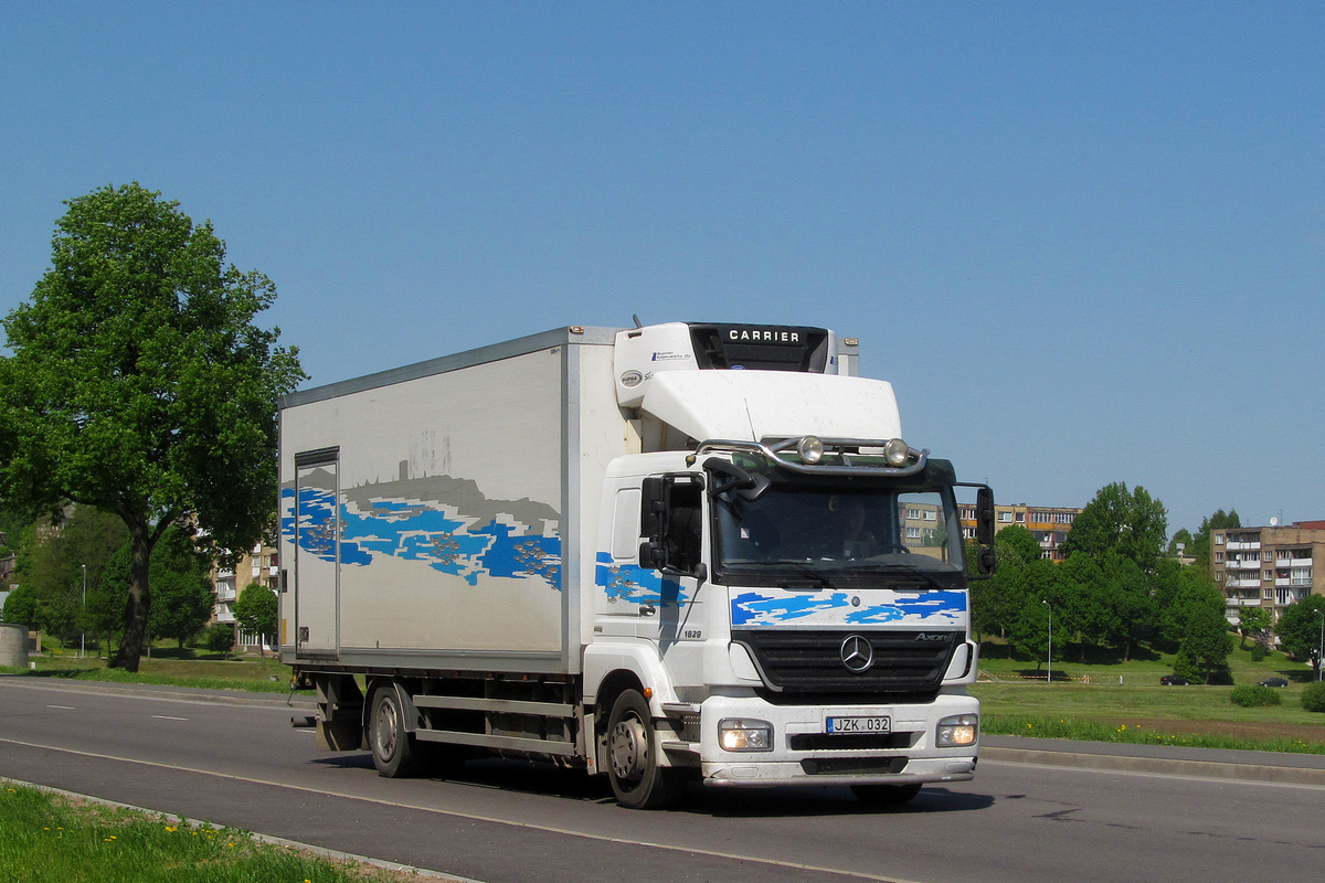 Литва, № JZK 032 — Mercedes-Benz Axor 1829