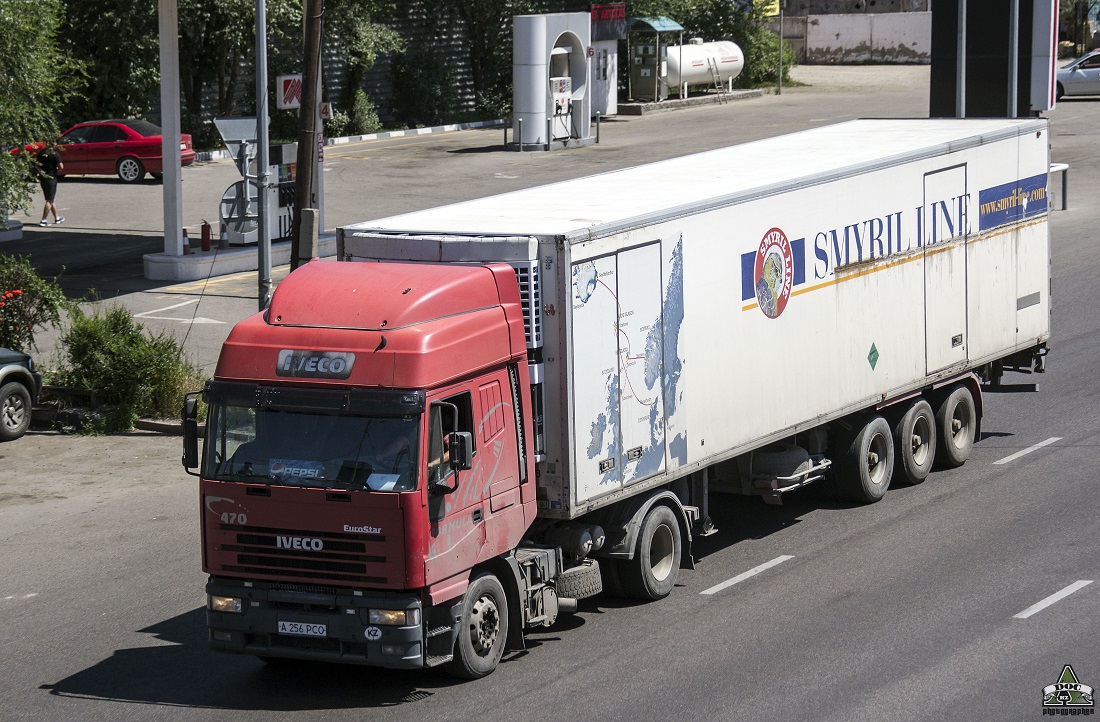 Алматы, № A 256 PCO — IVECO EuroStar