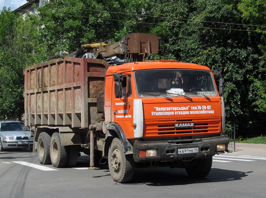 Калужская область, № К 691 МВ 40 — КамАЗ-65115-D3(97)