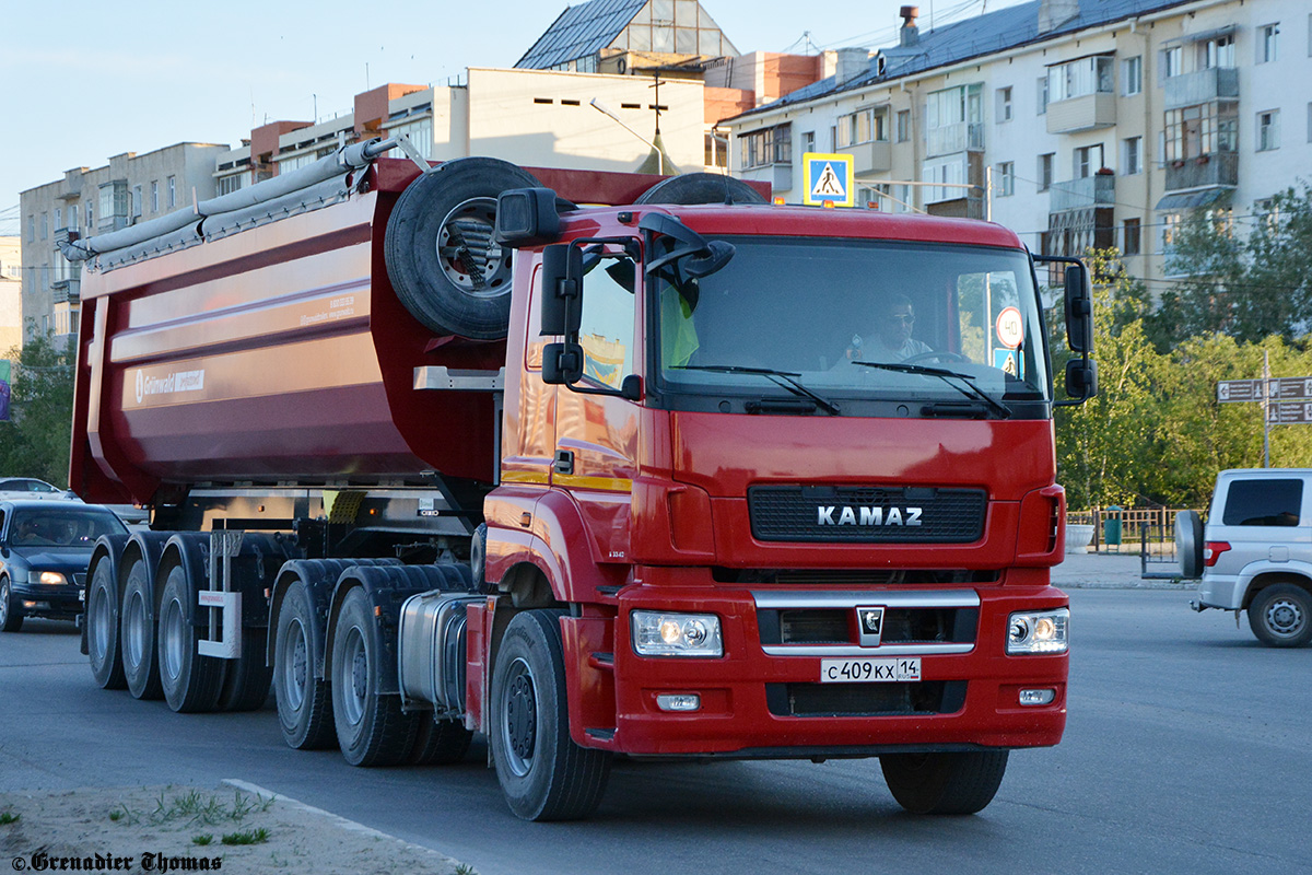 Саха (Якутия), № С 409 КХ 14 — КамАЗ-65806-T5(68)