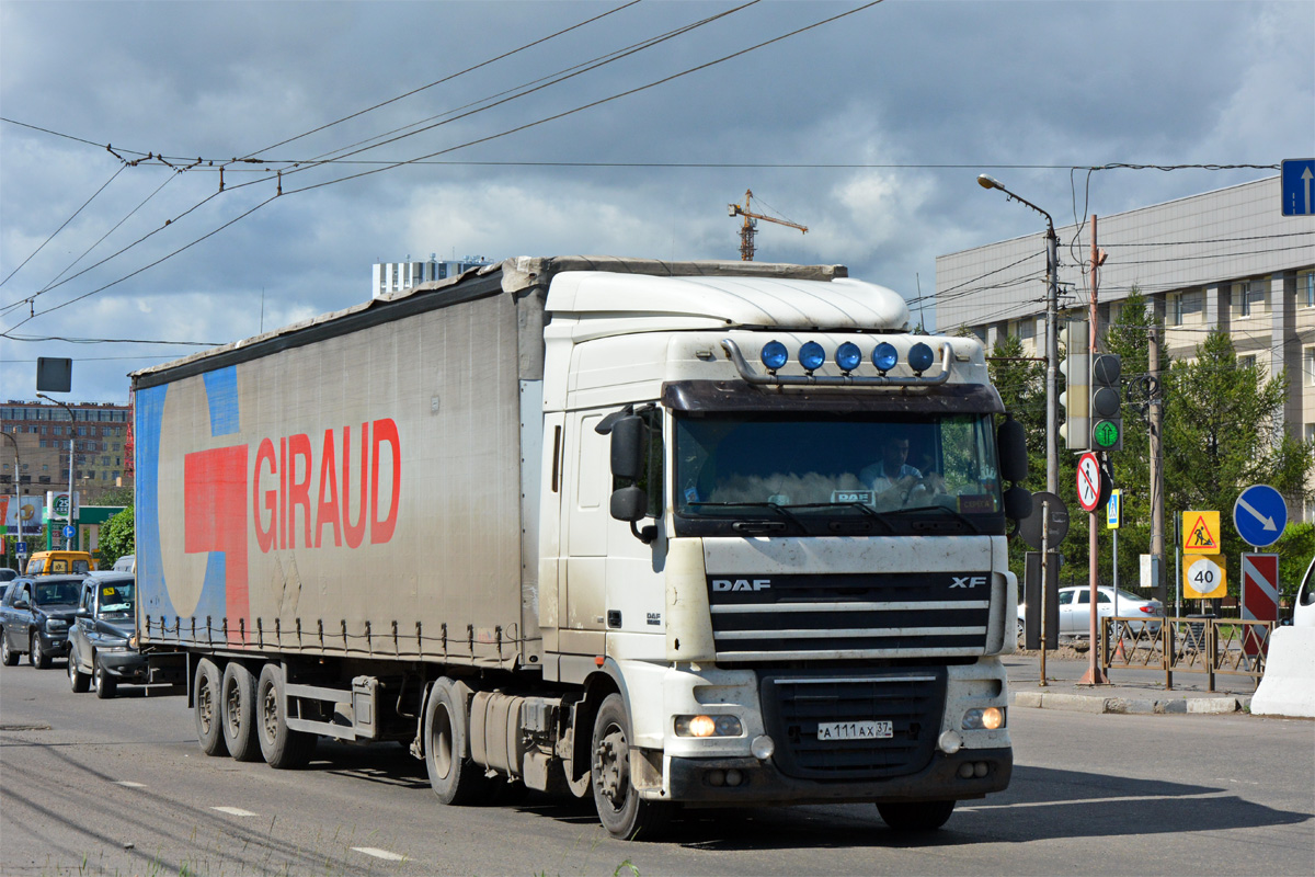 Ивановская область, № А 111 АХ 37 — DAF XF105 FT; Ивановская область, № РА 9994 37 — Schmitz Cargobull S.CS / SCB*S3T / S01
