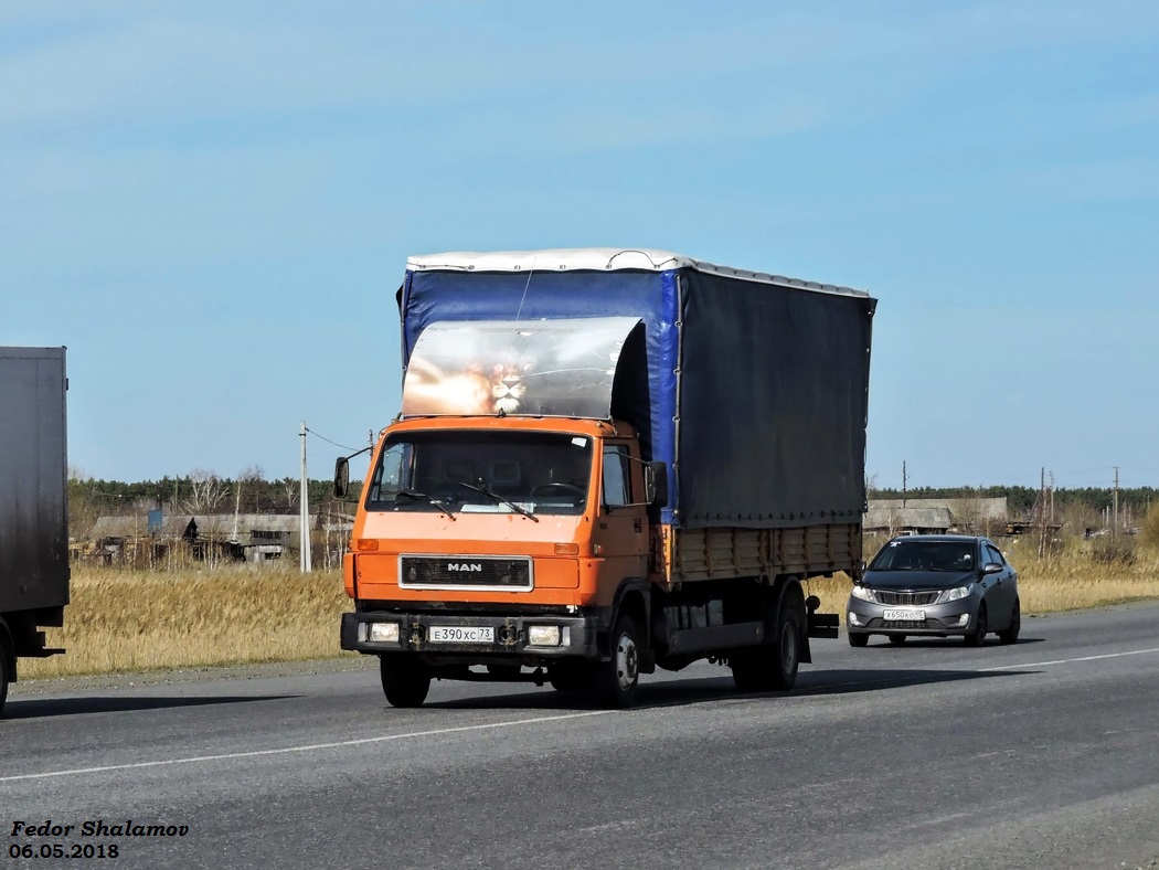 Ульяновская область, № Е 390 ХС 73 — VW-MAN G90