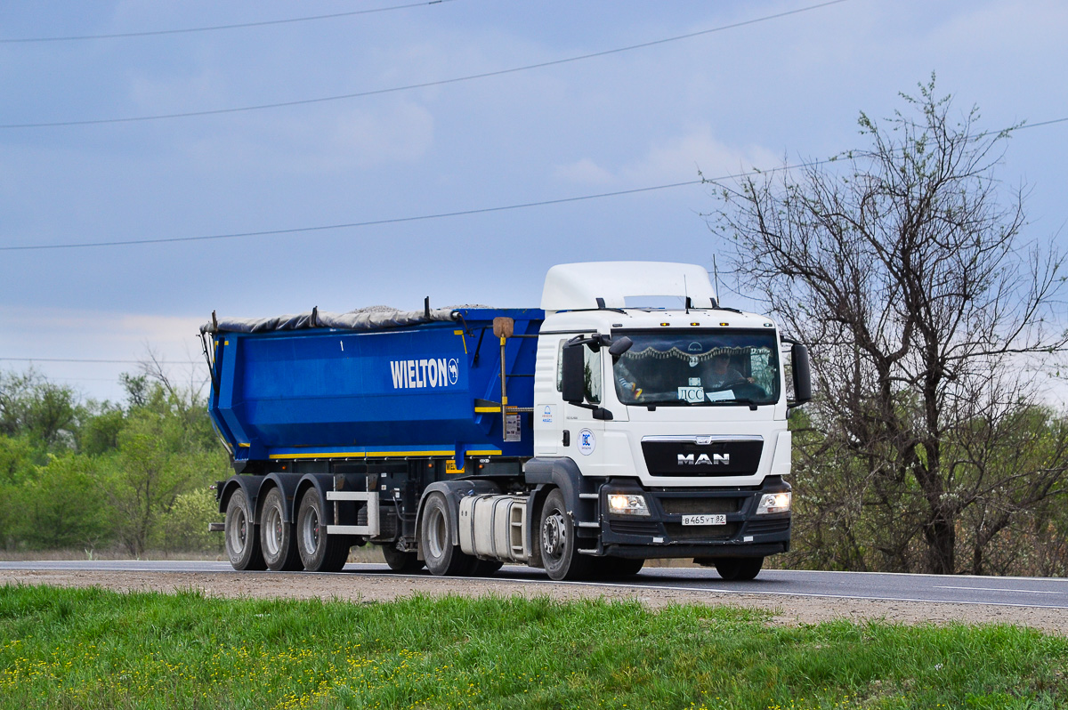 Волгоградская область, № В 465 УТ 82 — MAN TGS 19.400
