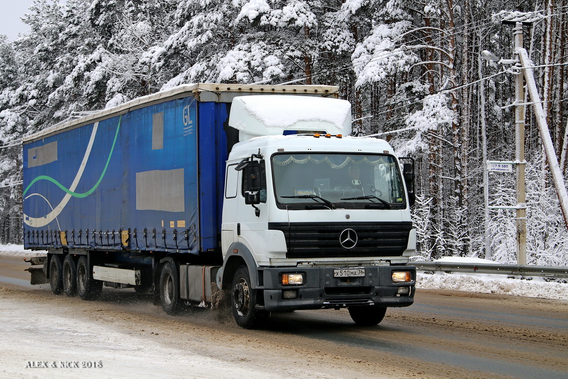 Воронежская область, № Х 510 МА 36 — Mercedes-Benz SK 1838