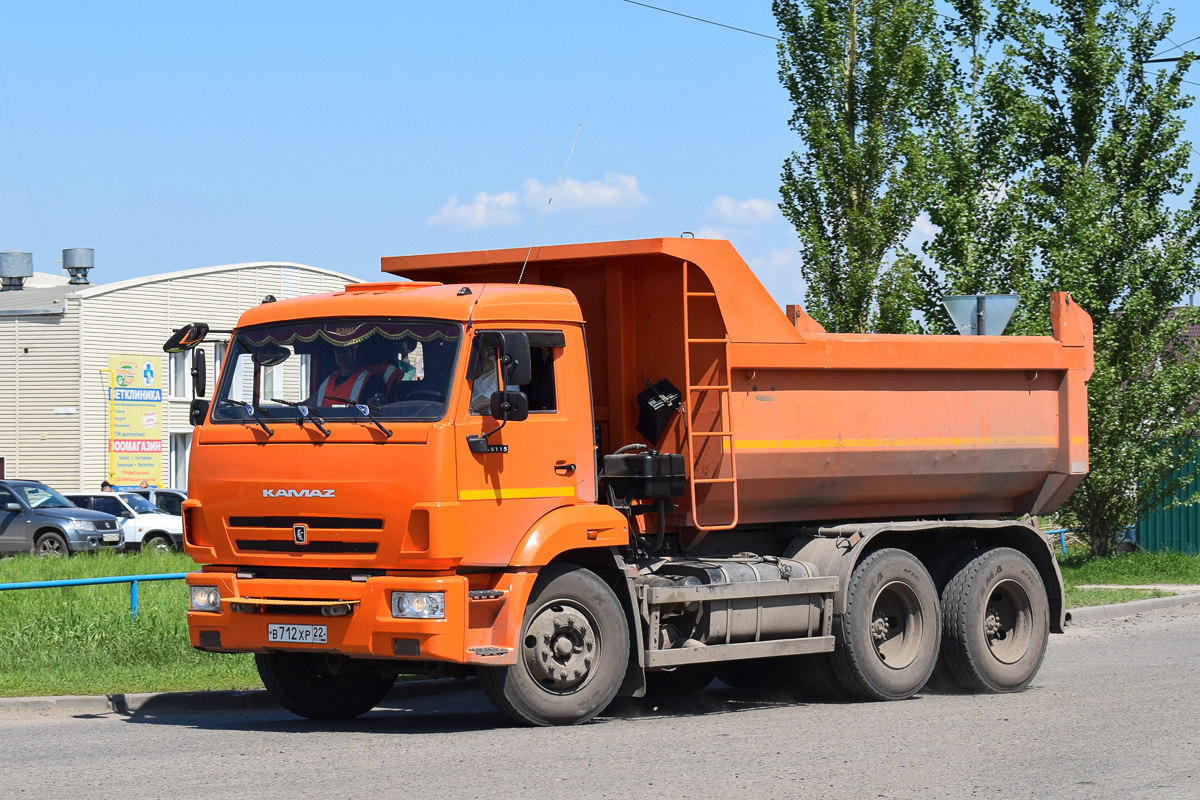 Алтайский край, № В 712 ХР 22 — КамАЗ-65115-A4(23)
