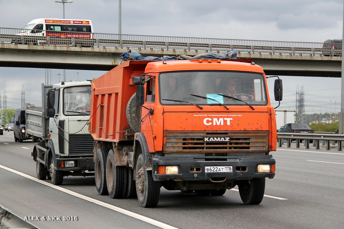 Санкт-Петербург, № В 622 АТ 178 — КамАЗ-65115 [651150]