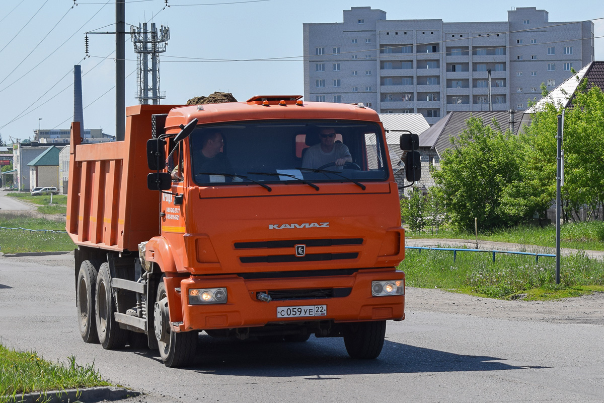 Алтайский край, № С 059 УЕ 22 — КамАЗ-65115-A4(23)