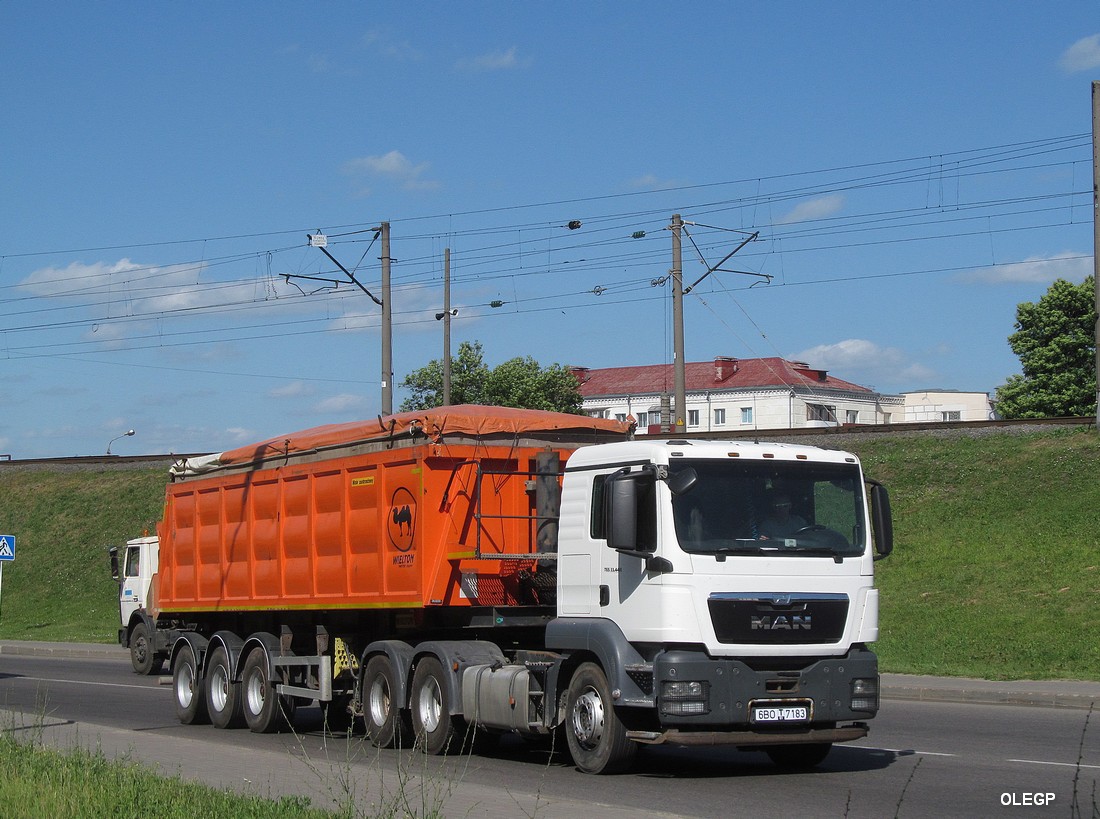 Могилёвская область, № 6ВО Т 7183 — MAN TGS 33.440