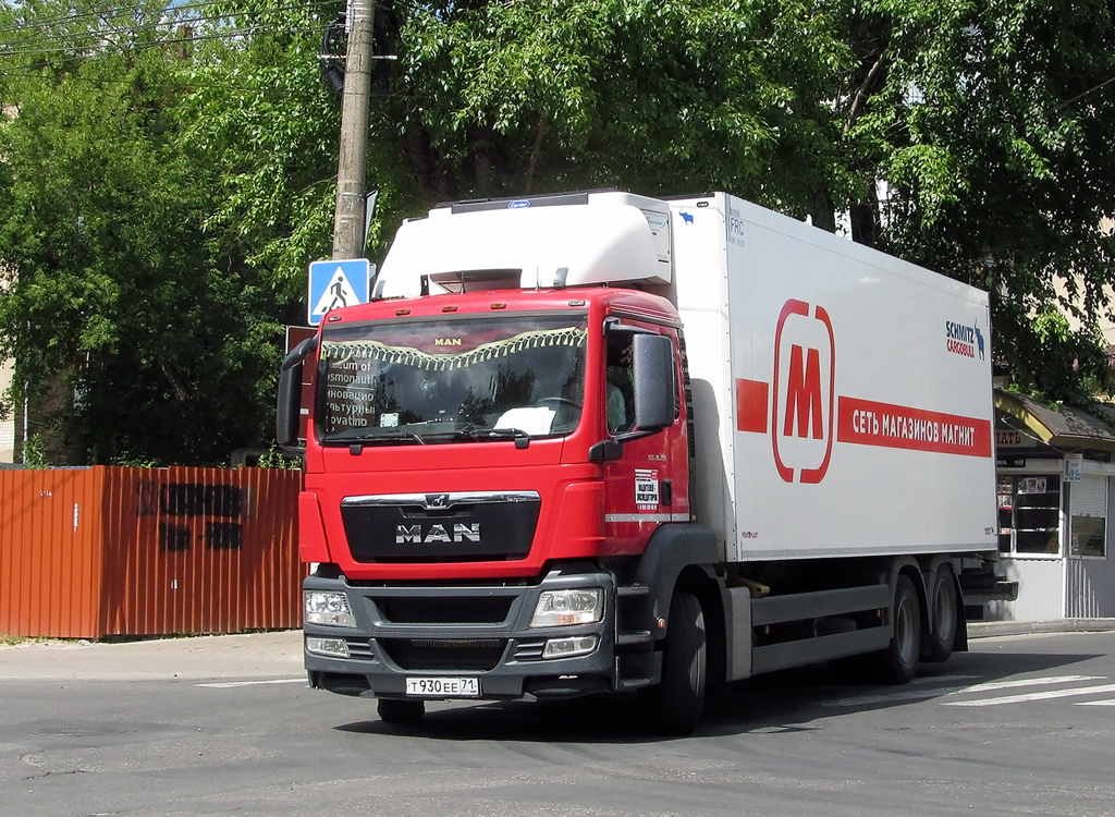 Тульская область, № Т 930 ЕЕ 71 — MAN TGS 28.360