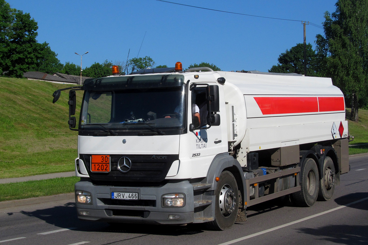 Литва, № JRV 466 — Mercedes-Benz Axor 2533