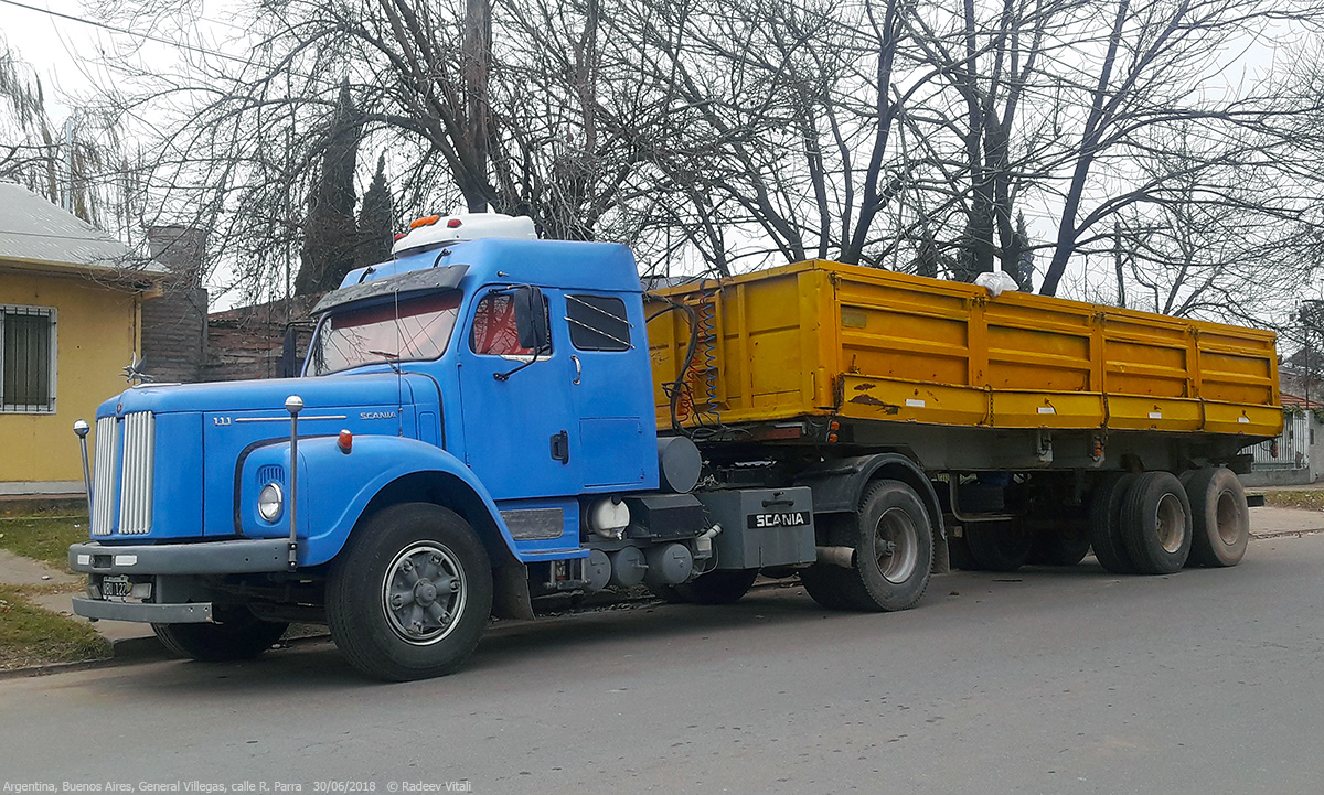 Аргентина, № VBU 122 — Scania  (общая модель)