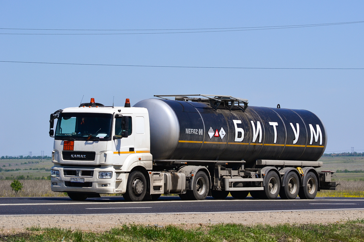 Москва, № С 143 СТ 777 — КамАЗ-5490-S5(87)