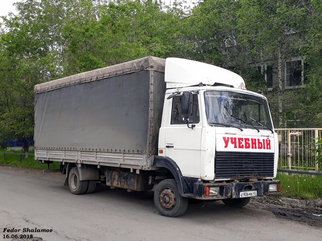 Курганская область, № Е 906 МВ 45 — МАЗ-437041